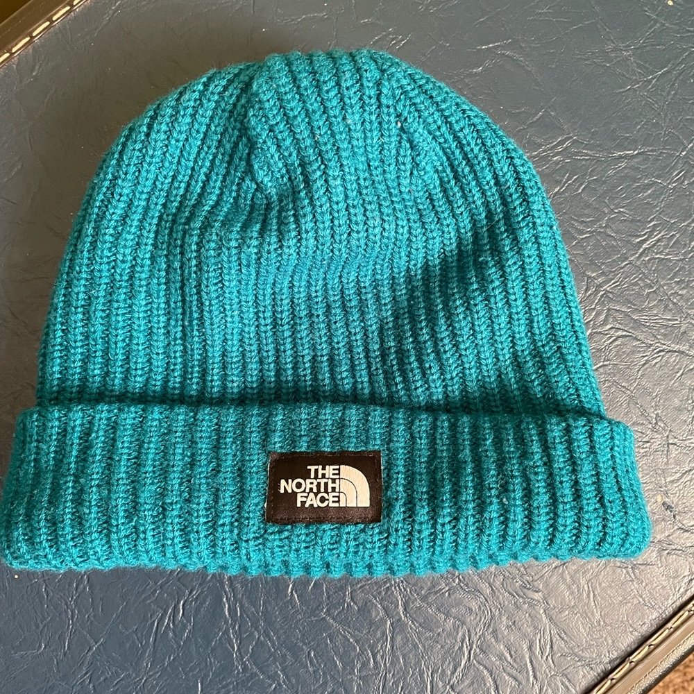 The North Face Kids Turquoise Beanie OS